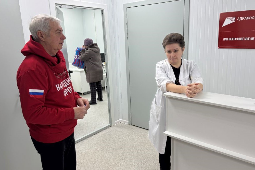 Фельдшерско-акушерский пункт полностью оснащен для приема пациентов.