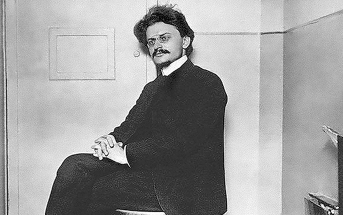 Л.Д. Троцкий в 1906 г.