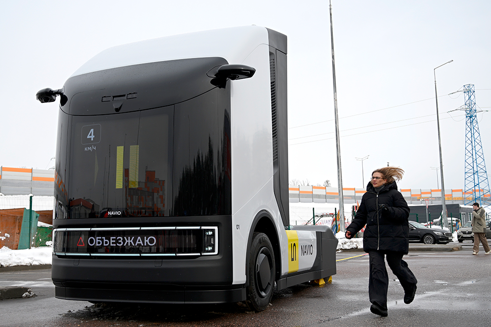 Автономный магистральный тягач Navio L5 был представлен в 2024 году.