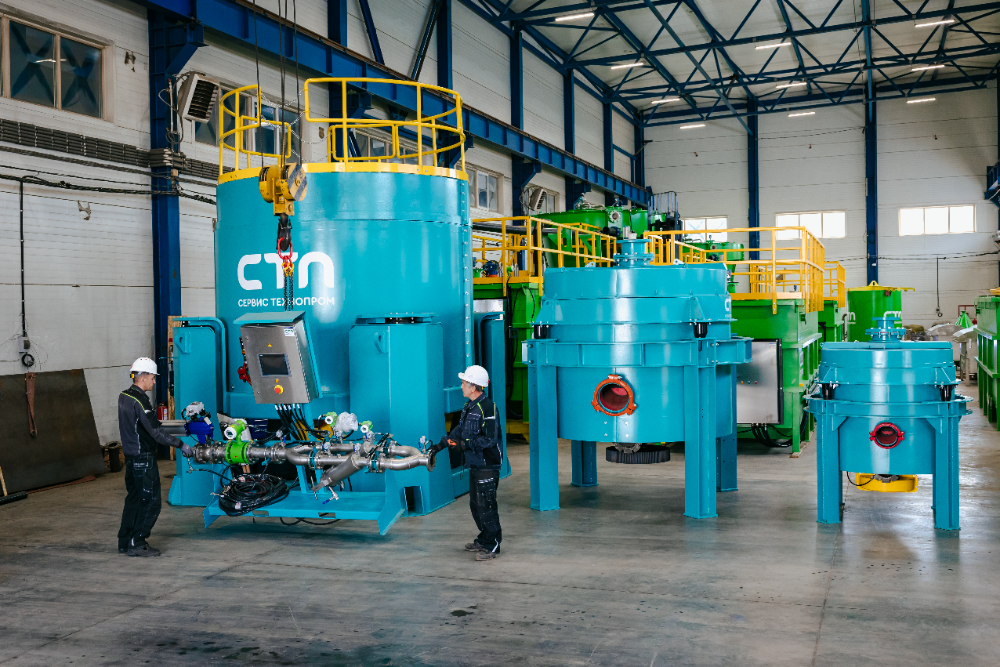 "Сервис ТехноПром" аппараты собирает на собственных заводских площадках в Иркутске и Шелехове.