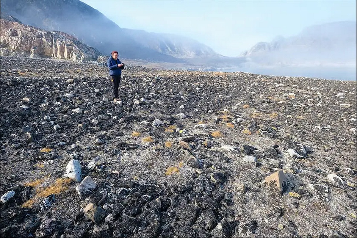 Первооткрывателями Гренландии 4000 лет назад стали палеоэскимосы. На этом месте ученые обнаружили следы их пребывания.