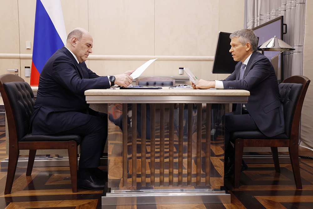 Михаил Мишустин обсудил с Борисом Листовым приоритеты финансирования аграриев.