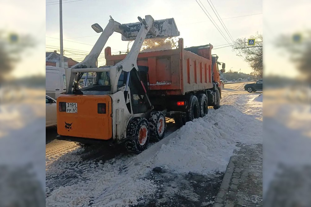 Снег в Ростове убирало рекордное количество техники