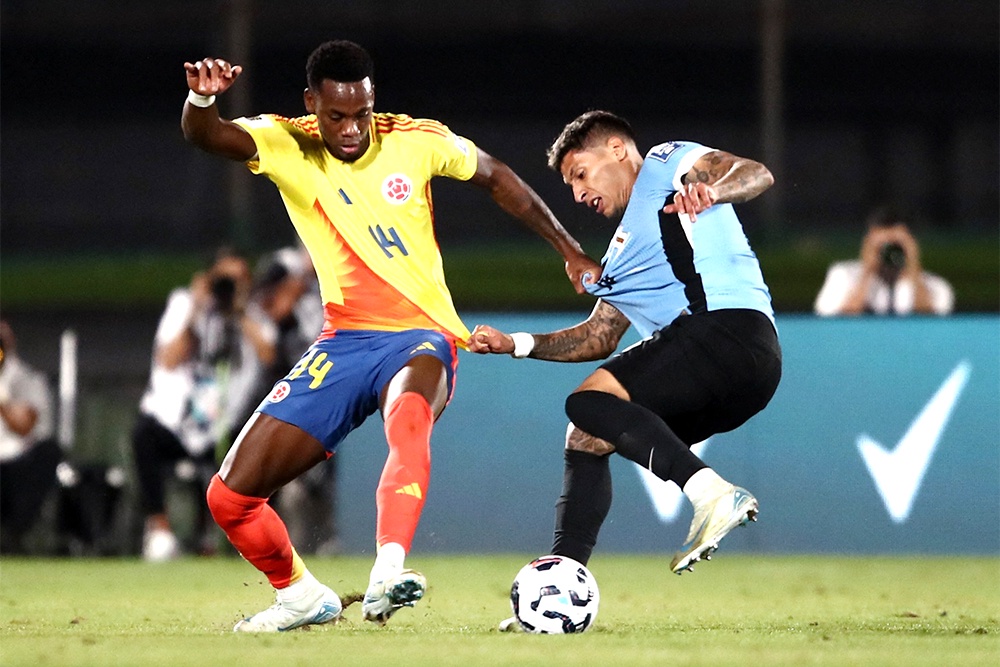 Колумбиец Джон Дуран (слева) - звездный новичок "Зенита".