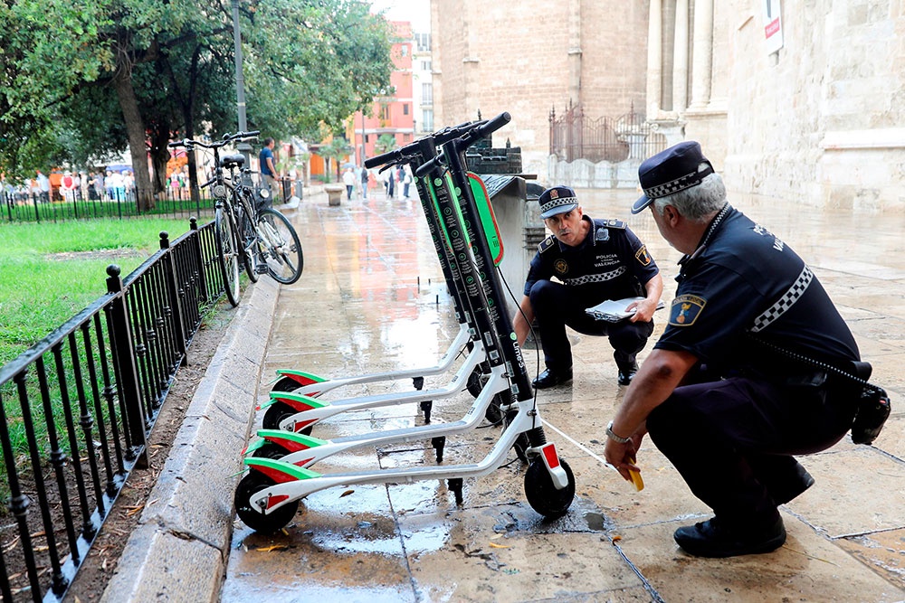 В Испании учтут не только арендованные электросамокаты, но и личные.