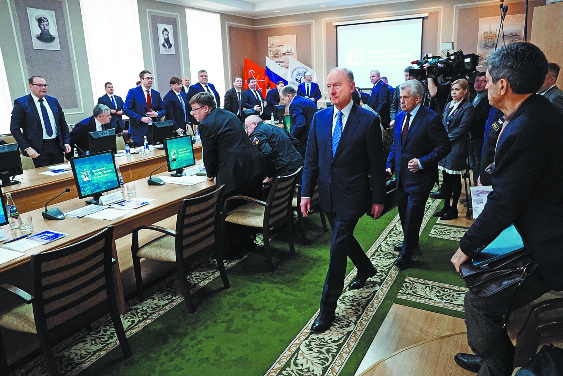 Николай Патрушев уверен: развитие флота невозможно без
создания отечественной линейки новых судовых двигателей.