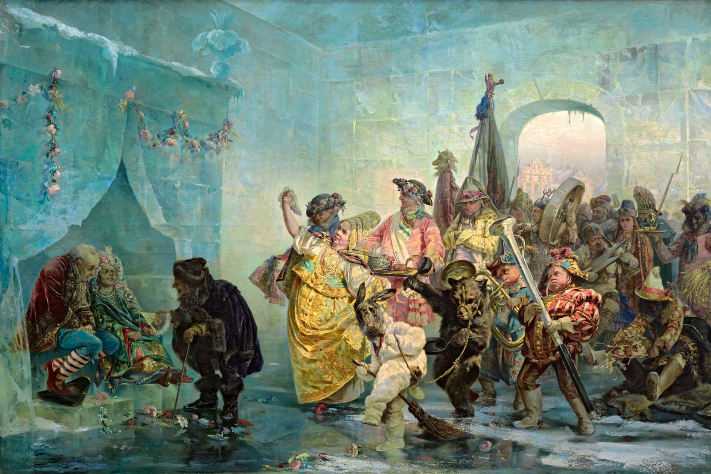 В. Якоби. Ледяной дом. 1878