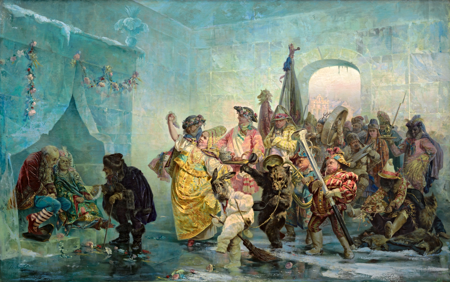 В. Якоби. Ледяной дом. 1878 В. Якоби. Ледяной дом. 1878