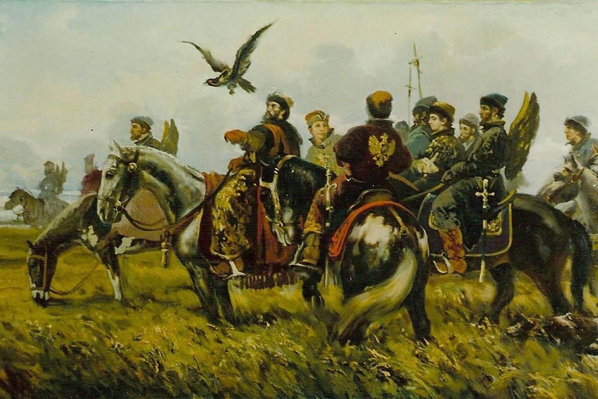 Расцвета соколиная охота достигла при царе Алексее Михайловиче. В царских кречатнях в селах Коломенское и Семеновское содержались более 3 тысяч ловчих птиц. На фото: картина "Царская охота" Александра Глебова (2006 год). Расцвета соколиная охота достигла при царе Алексее Михайловиче. В царских кречатнях в селах Коломенское и Семеновское содержались более 3 тысяч ловчих птиц. На фото: картина "Царская охота" Александра Глебова (2006 год).