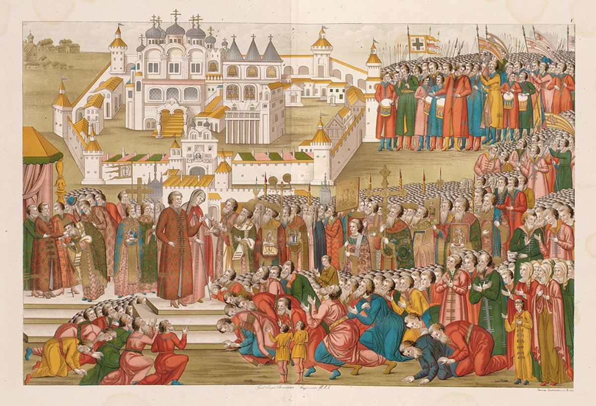 Рисунки, принадлежащие к Книге об избрании на царство великого государя, царя и великого князя Михаила Феодоровича, самодержца всероссийского. М.: Комис. печатания гос. грамот и договоров, сост. при Моск. гл. архиве М-ва иностр. дел, 1856. Рисунки, принадлежащие к Книге об избрании на царство великого государя, царя и великого князя Михаила Феодоровича, самодержца всероссийского. М.: Комис. печатания гос. грамот и договоров, сост. при Моск. гл. архиве М-ва иностр. дел, 1856.