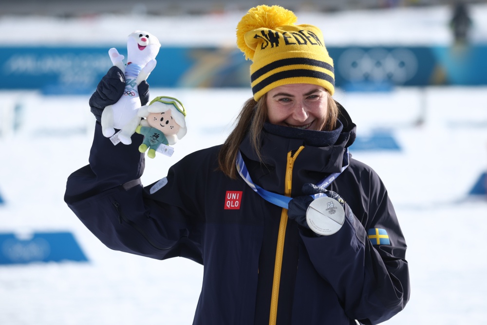Шведская лыжница Эбба Андерссон.