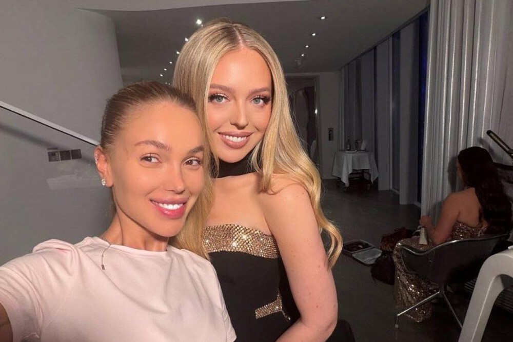 Кристина (слева) говорит, что, делая макияж Тиффани, ни капли не волновалась.