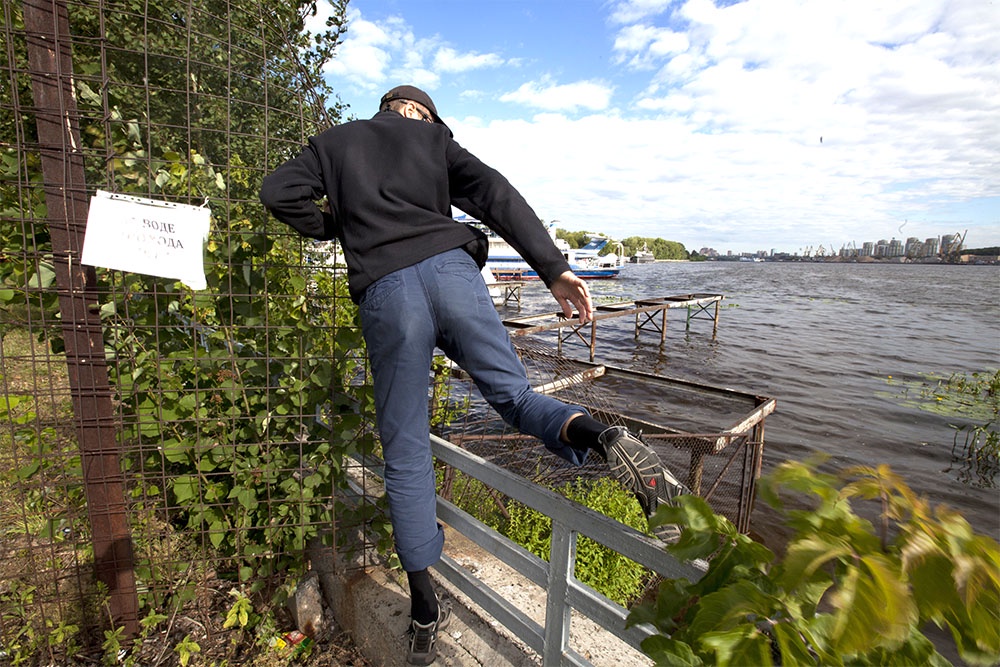 Берега рек и озер должны быть доступны всем.