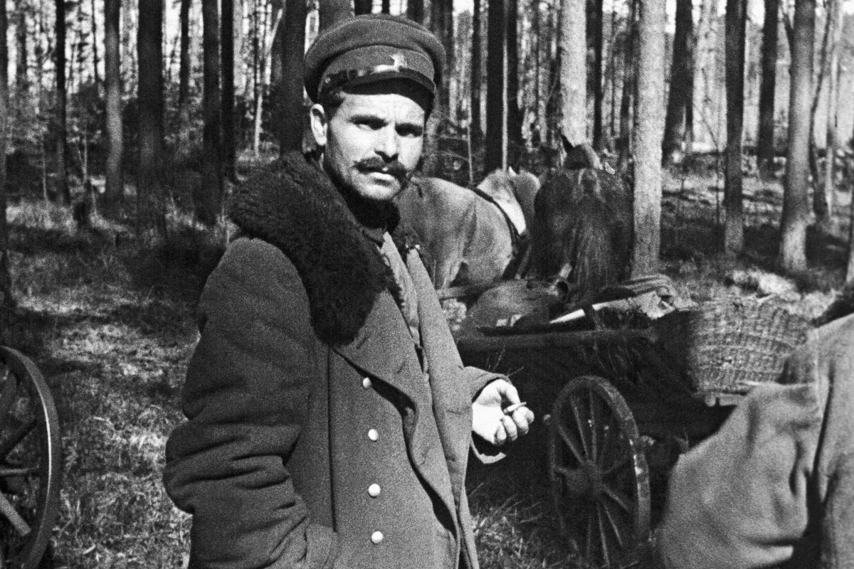 Семен Руднев в районе деревни Ляховичи Брестской области.