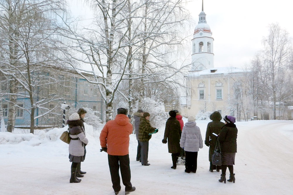 В Успенском храме можно увидеть памятники северорусской иконописи.