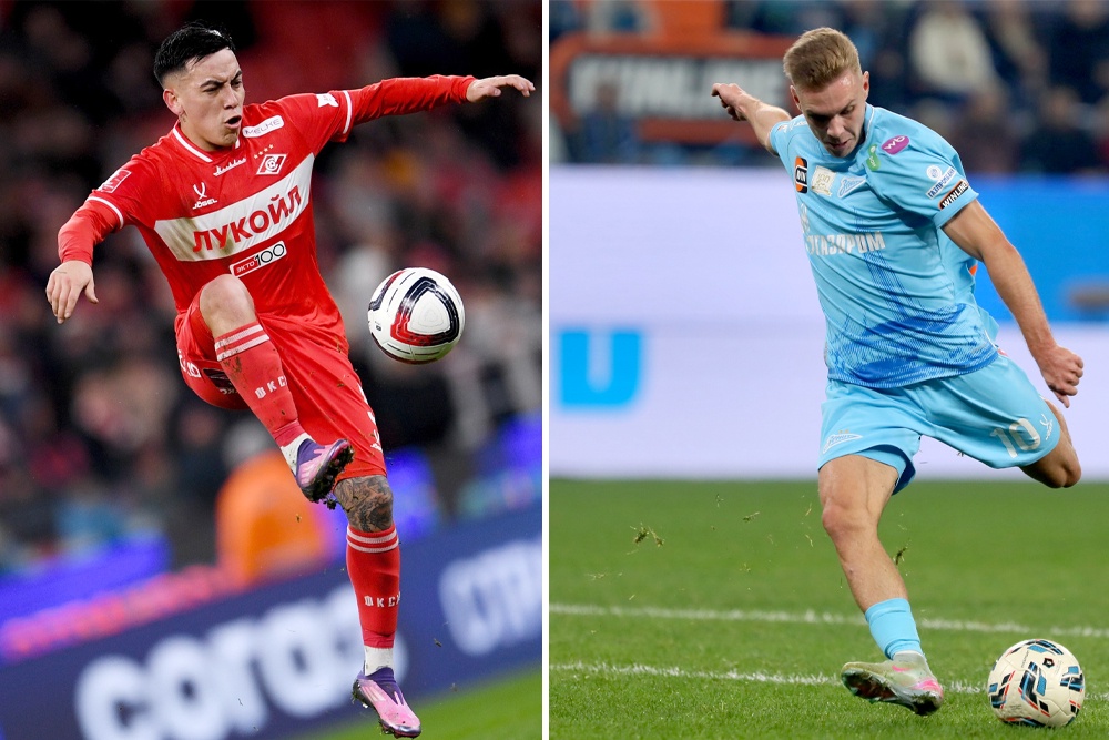 Аргентинец Эсекьель Барко - "мозг" "Спартака. В "Зените" на эту роль претендует Максим Глушенков.