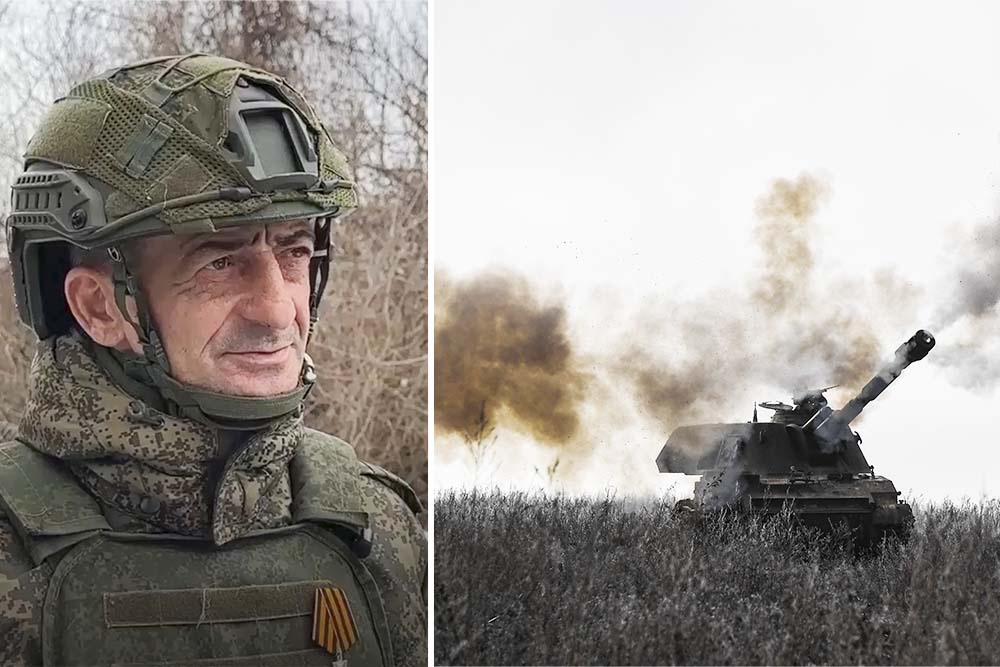 Гвардии сержант Хох Кабисов - уроженец Южной Осетии. За храбрость и профессионализм он награжден Георгиевским крестом. Артиллерист вспоминает, как в самые жаркие дни боевой работы на самоходной гаубице 2С3 "Акация" (фото справа) бойцы жили прямо в машине. "Около месяца мы жили прямо в "саушке" (от САУ - самоходная артиллерийская установка. - Прим. "РГ"). И днем, и ночью. Домом была "саушка", и ели там, и спали. При этом постоянно у нас в стволе снаряд был. Мы всегда готовы были помочь пехоте", - говорит боец. 