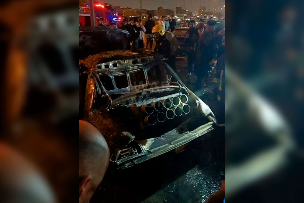 Базу США атаковала легковушка с 10-ствольной РСЗО в багажнике