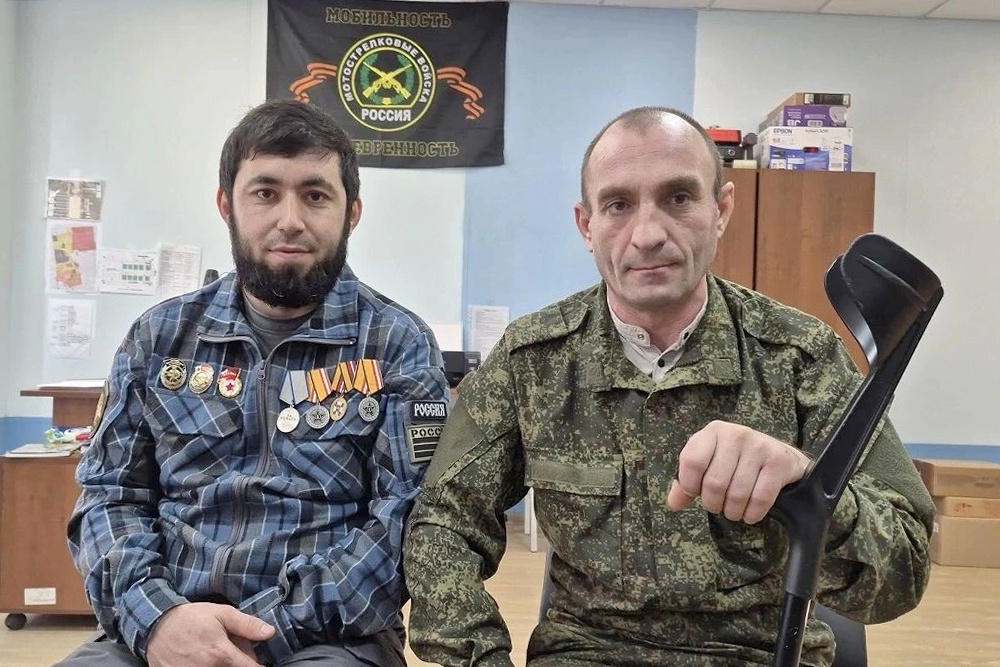 Мурад Умаханов и Георгий Пхаладзе (справа) прошли через ад войны вместе.