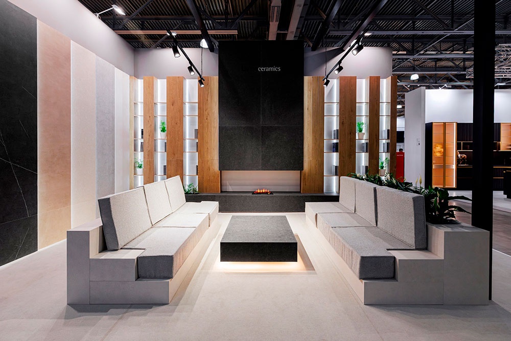 Испанская фабрика Living Сeramics представила свои новые коллекции Frame и Still.