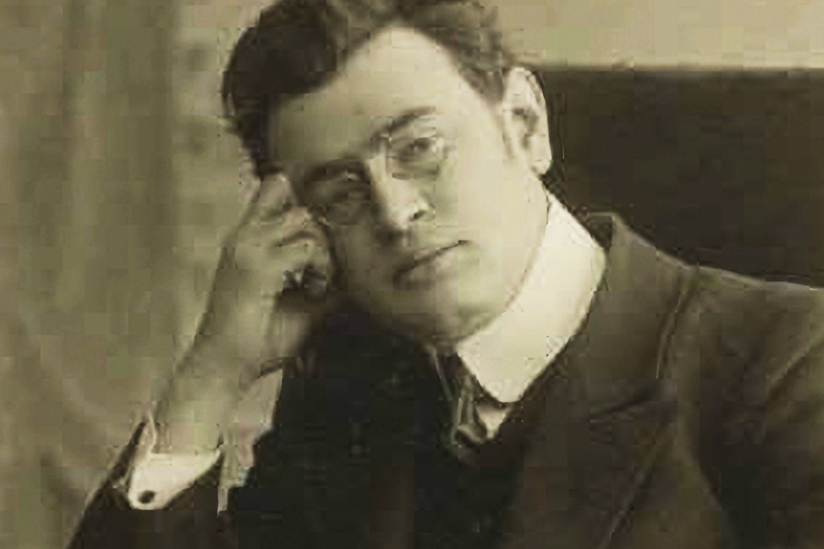 Д. Здобнов. Писатель Аркадий Аверченко. 1912