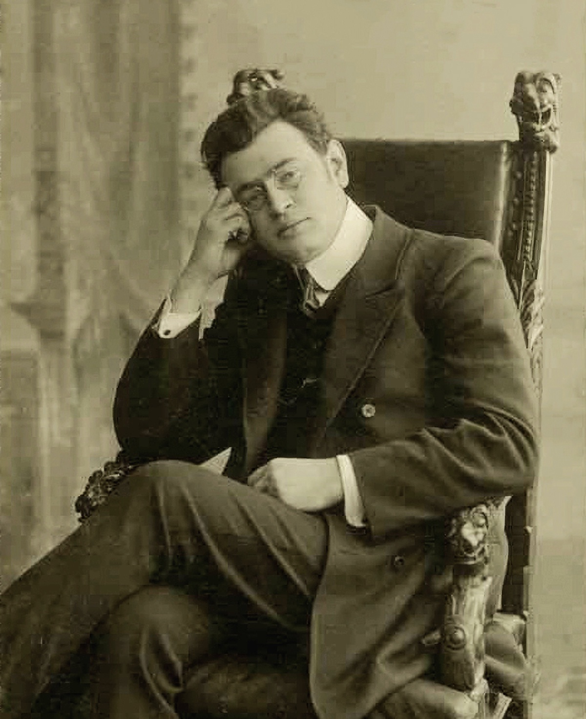Д. Здобнов. Писатель Аркадий Аверченко. 1912
