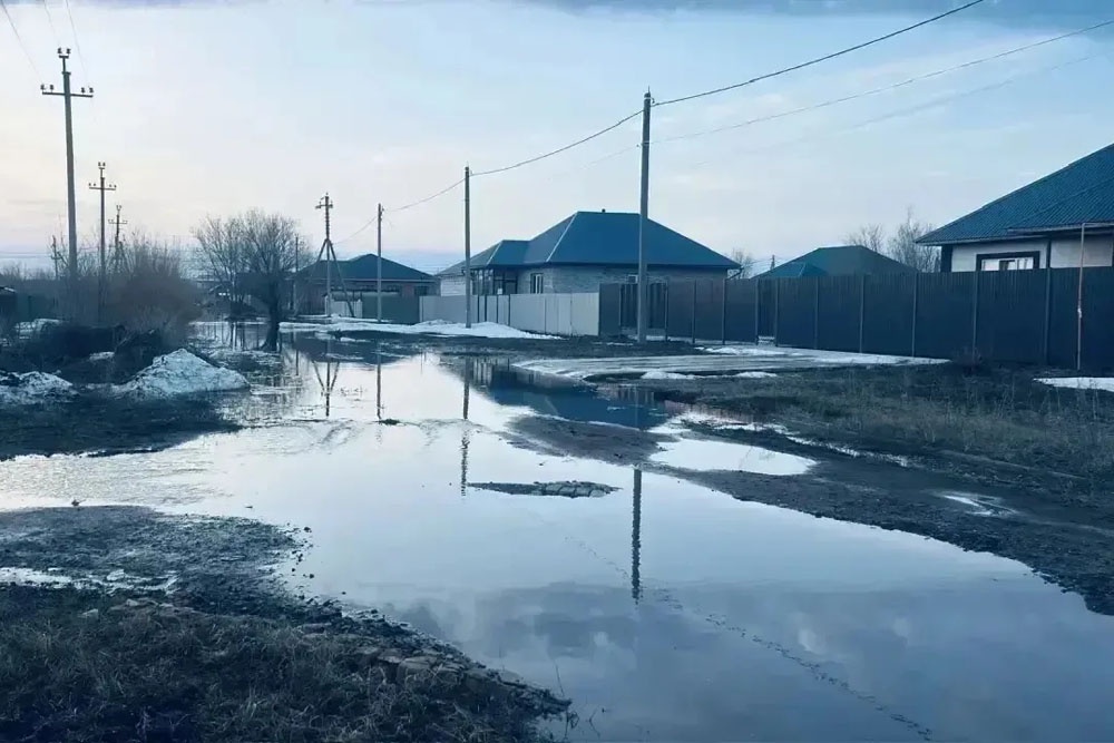 В Бузулуке затоплено 30 приусадебных участков.