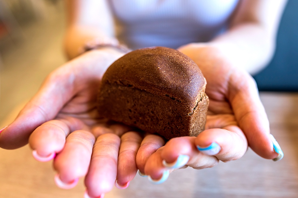 Бывают и такие, совсем крохотные буханки.