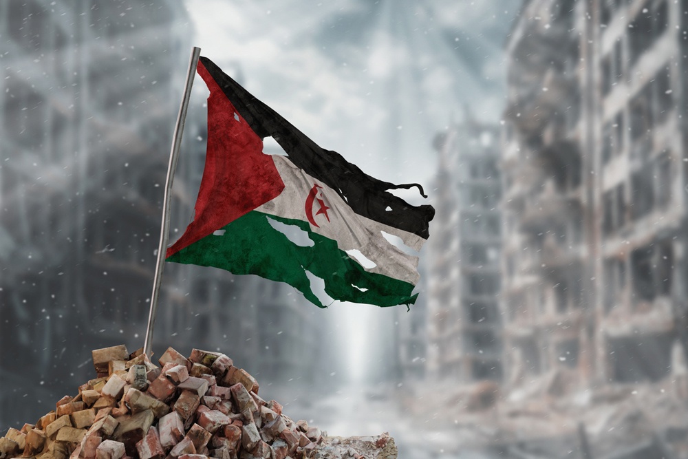 Флаг Сахарской Арабской Демократической Республики (САДР)