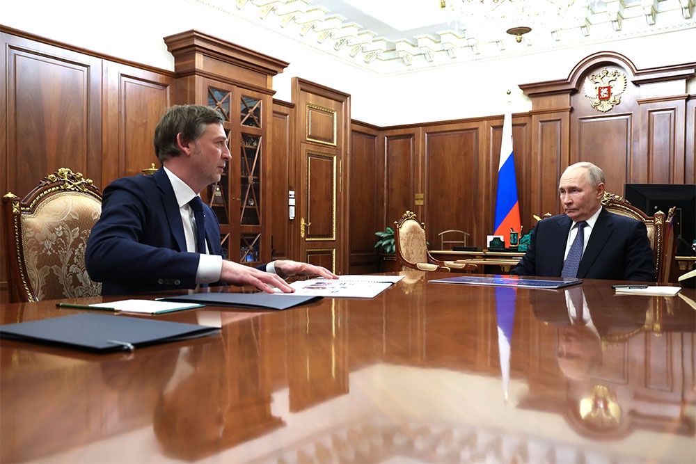 Сергей Александровский доложил президенту о результатах работы компании за год и о планах на будущее.