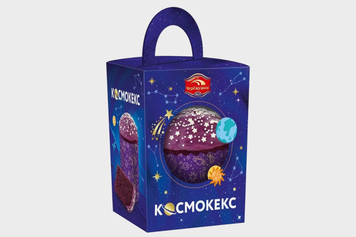 "Космокекс" - "космический" пасхальный кулич.