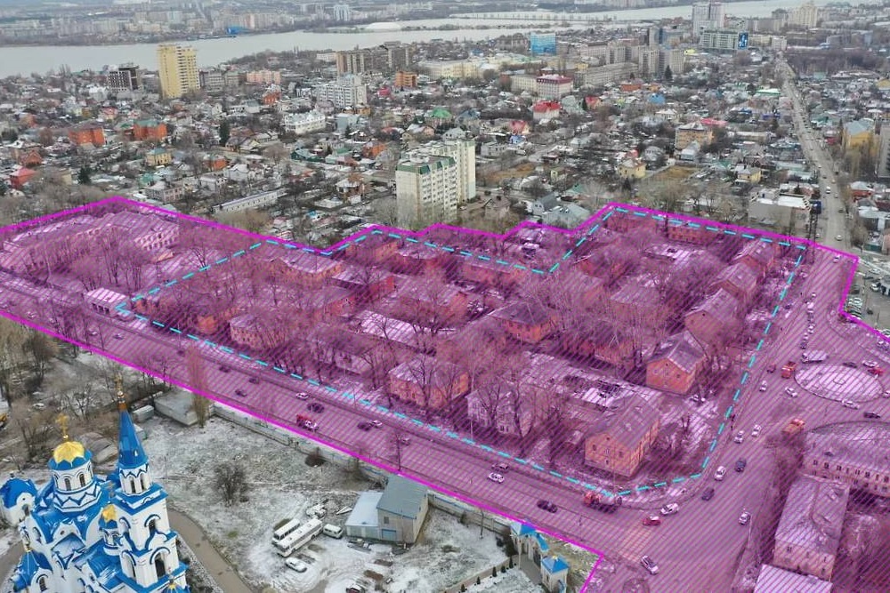 Это один из крупнейших строительных проектов Воронежа.