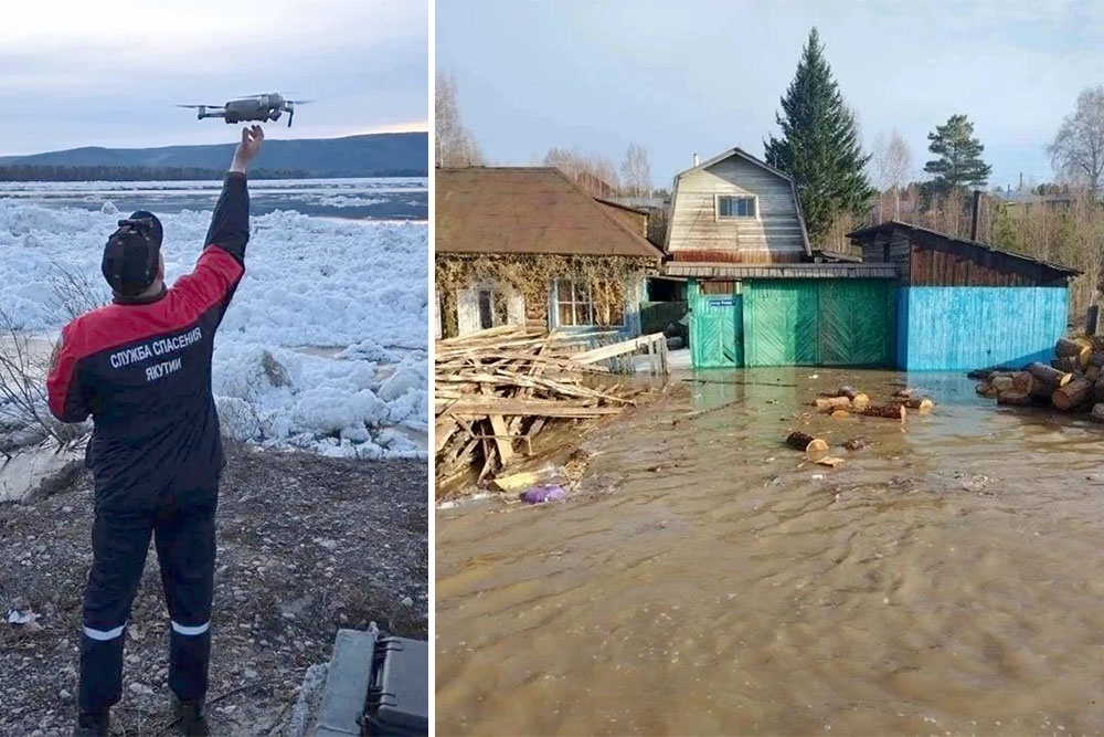В Ленском районе подтоплены частные дома. В воскресенье прошло экстренное совещание. Чиновники и спасатели отрапортовали: в ближайшие 48 часов сохраняется высокий риск осложнений в связи с ожидаемым подходом волны ледохода к Ленску. Все силы и средства МЧС РС(Я) и администрации района приведены в состояние готовности.