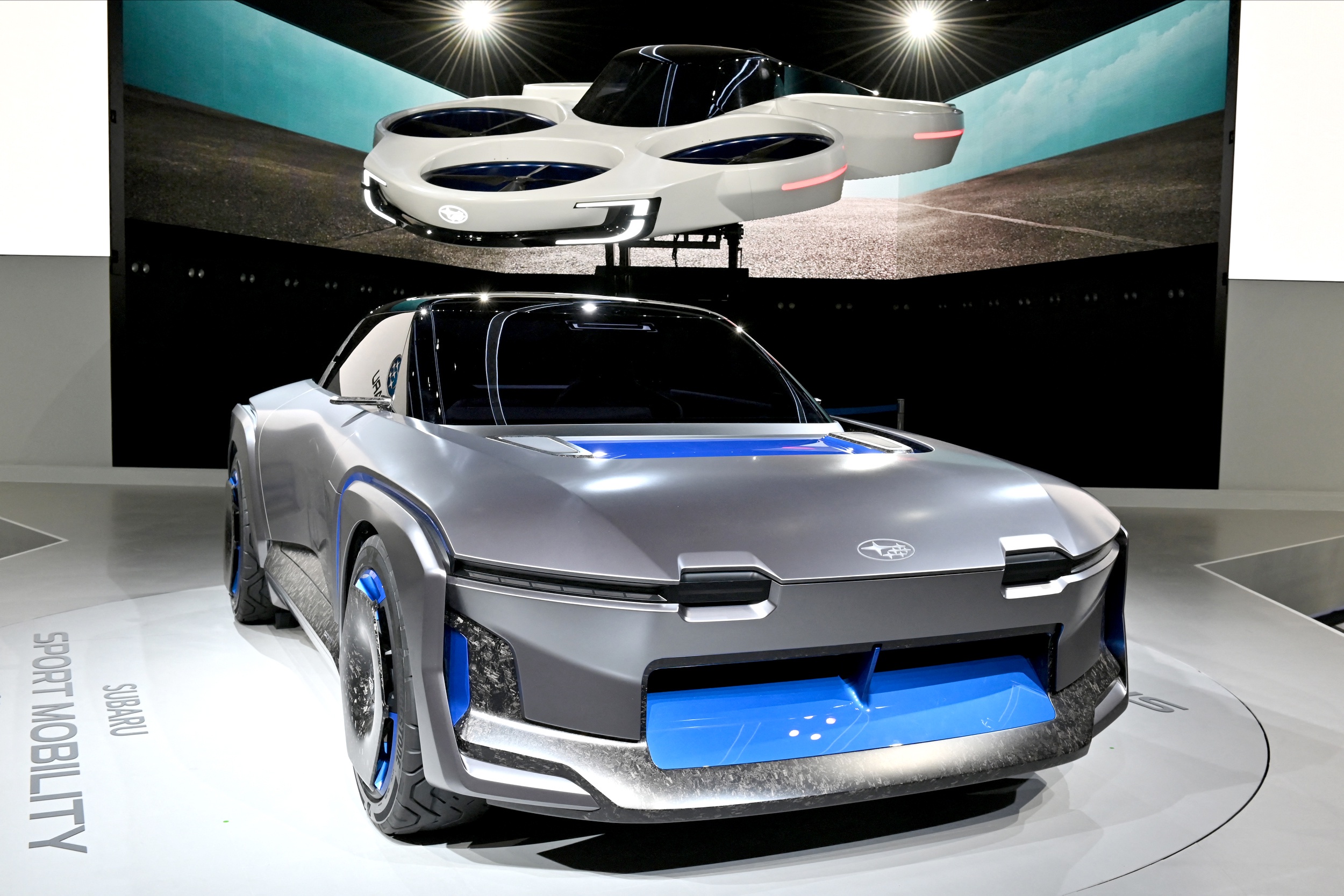 Концепты Subaru Sport Mobility и Air Mobility. Концепты Subaru Sport Mobility и Air Mobility.