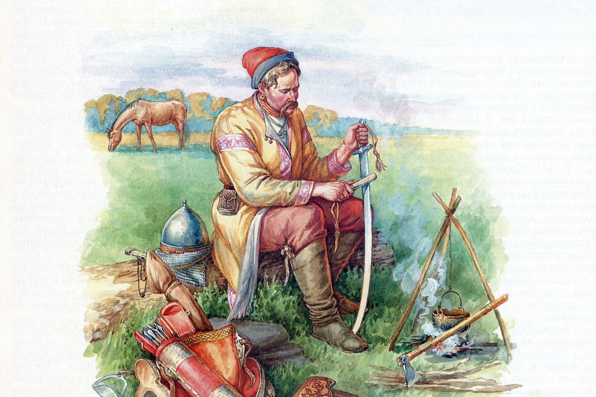 Олег Федоров. Бродник. XIII век.