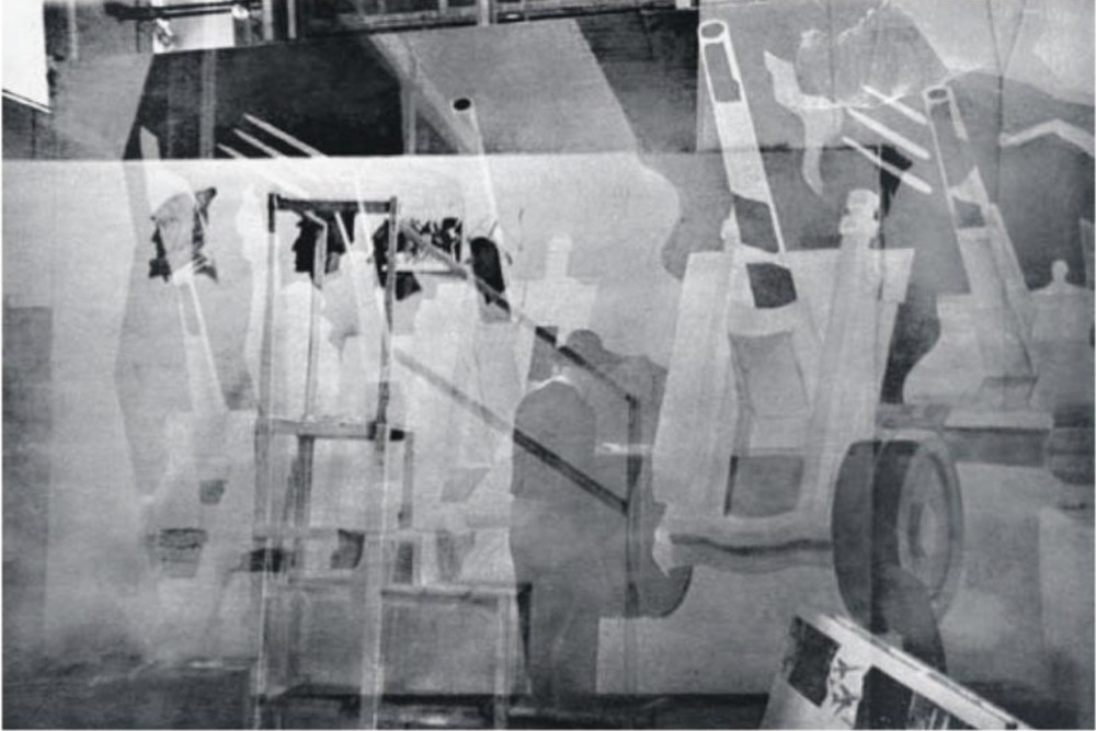 "На страже мира". Эскиз фриза. 1965.