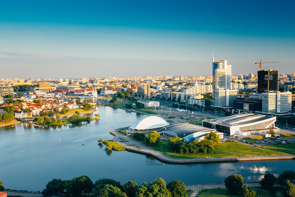 Столица Беларуси Минск.