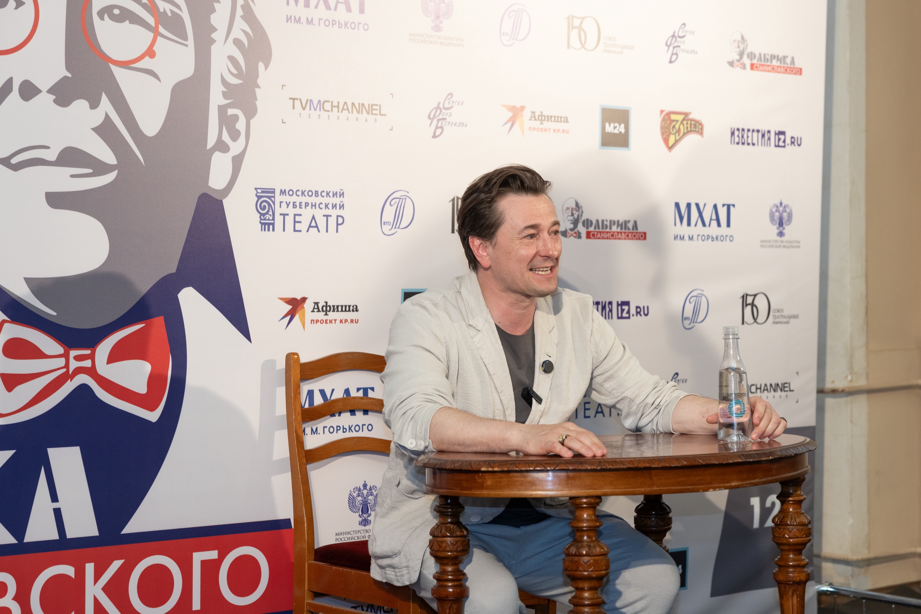 Сергей Безруков: "Лучший роман - это тот, который случился на сцене".