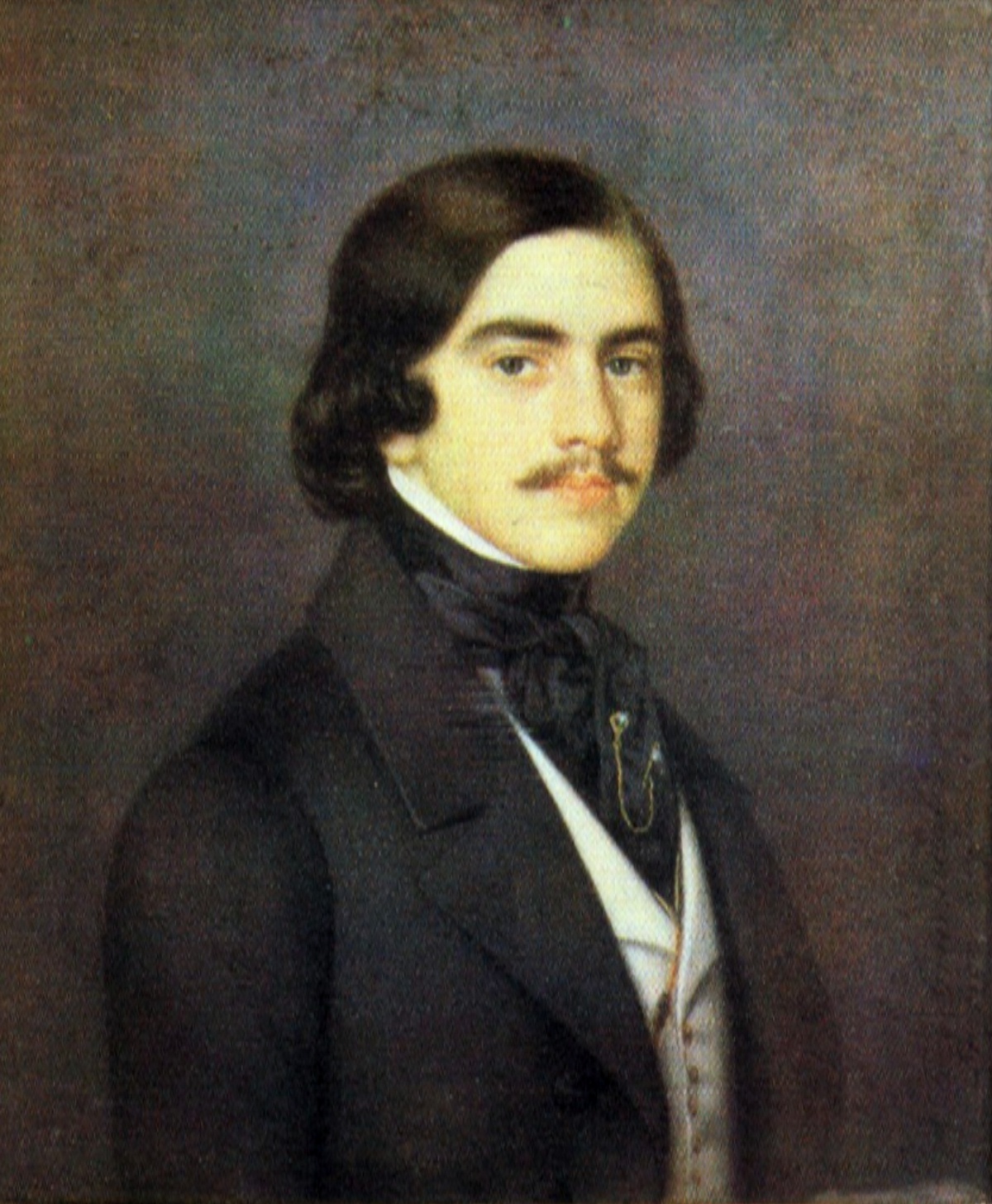 Г. Ф. Грюневальд. Портрет М. А. Бакунина. 1841 г. ГИМ. Г. Ф. Грюневальд. Портрет М. А. Бакунина. 1841 г. ГИМ.