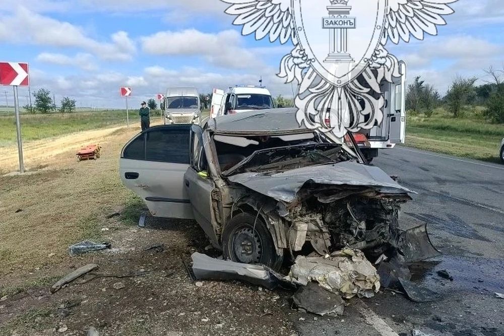 Столкновение автомашин на трассе у села Васильевка было лобовым Столкновение автомашин на трассе у села Васильевка было лобовым