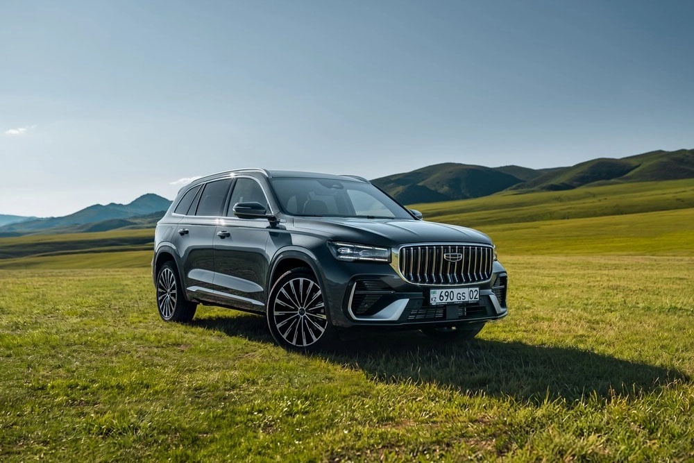 Обновленный кроссовер Geely Monjaro представили в Казахстане. Обновленный кроссовер Geely Monjaro представили в Казахстане.