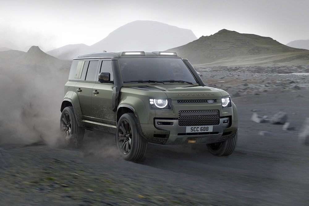 Обновленный Land Rover Defender. Обновленный Land Rover Defender.