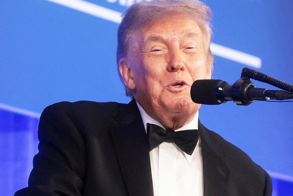 Президент США Дональд Трамп отвечает на вопросы журналистов Президент США Дональд Трамп отвечает на вопросы журналистов