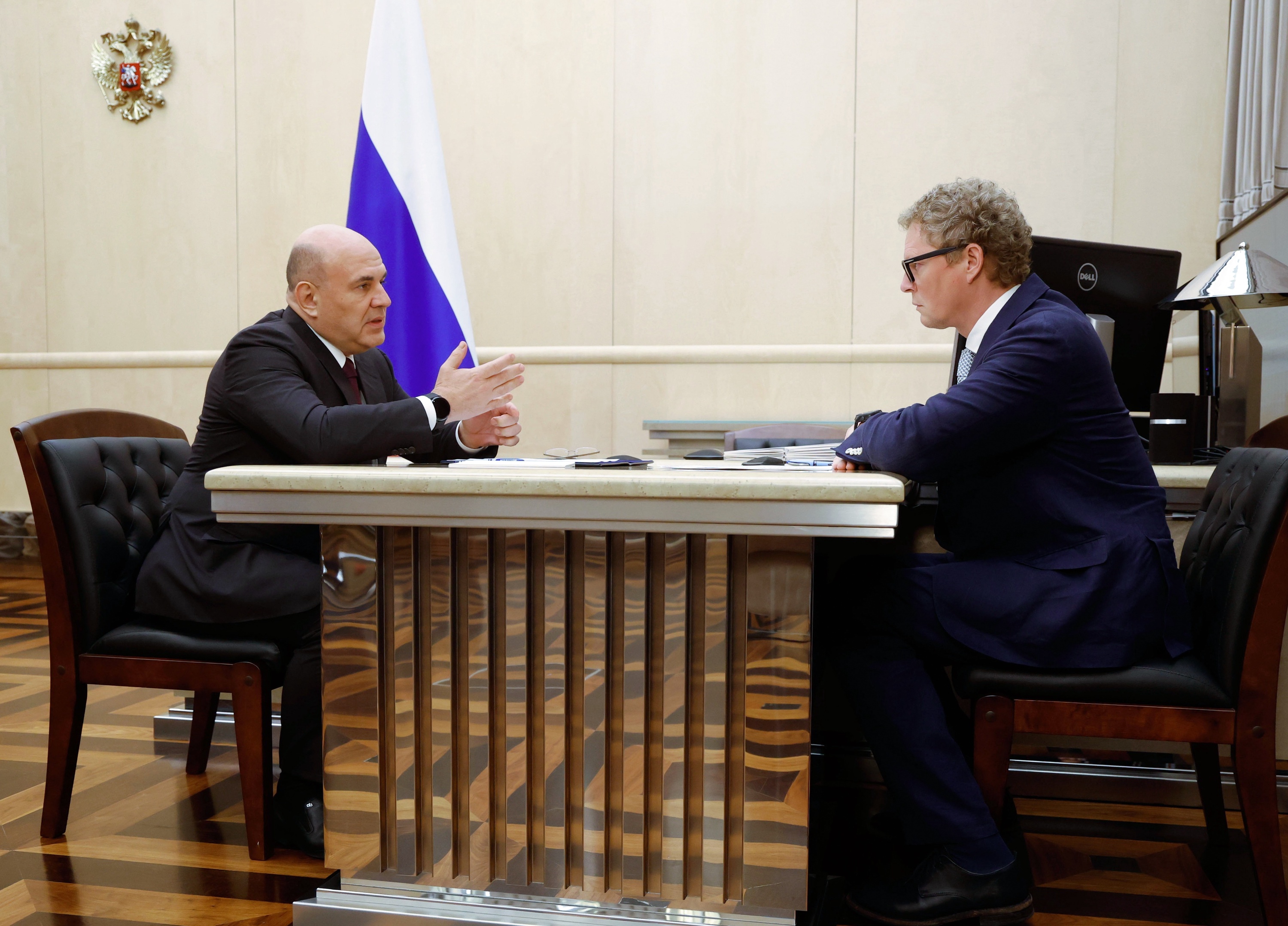 Даниил Егоров рассказал премьер-министру в том числе о росте поступлений от НДС после повышения ставки налога.