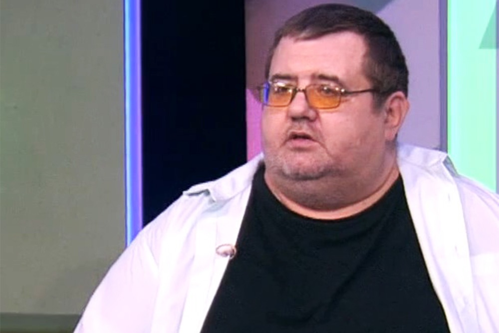 Герой программы "Папа весом 238" Андрей Куражов.