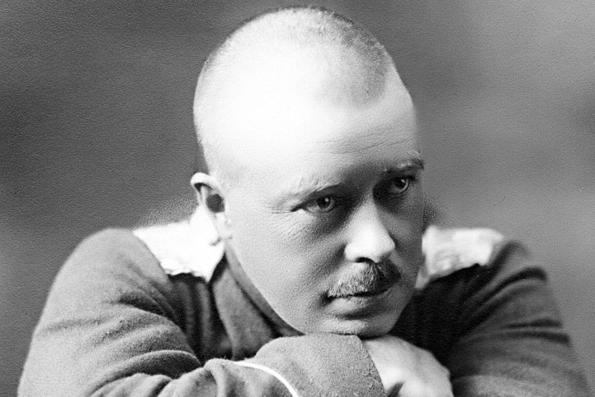 Портрет А. И. Дутова, похищенный из его кабинета.