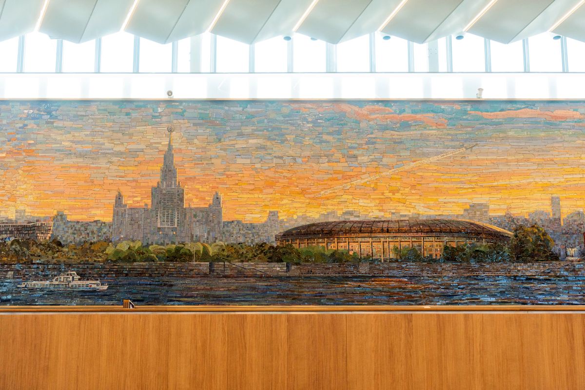 Мозаика, посвященная Москве