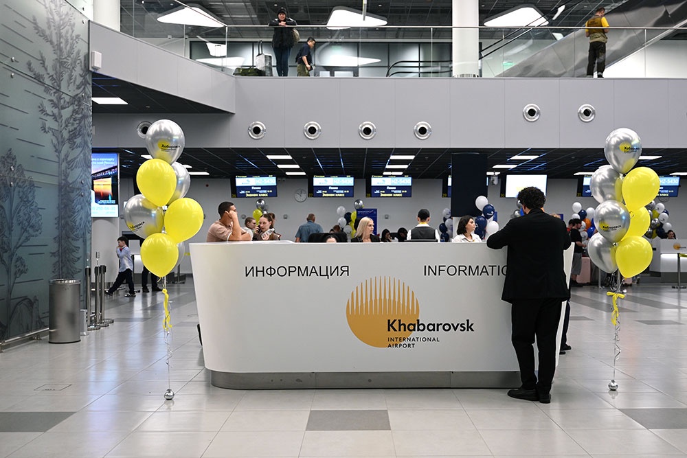 Реконструкции комплекса международного аэропорта Хабаровск увеличила его пропускную способность.