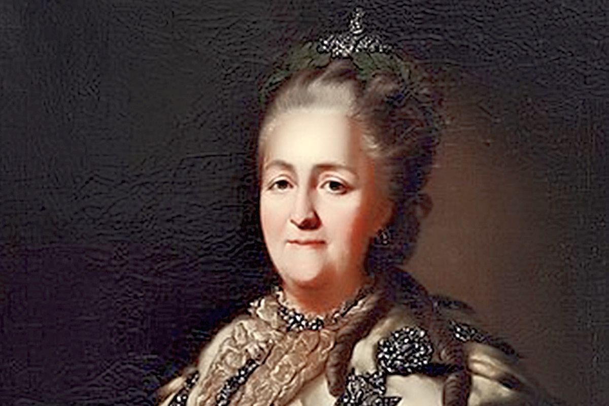 Екатерина II. Неизвестный художник. Екатерина II. Неизвестный художник.