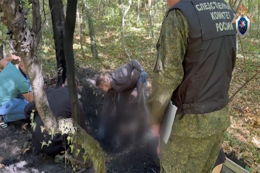 Обвиняемый сознался в содеянном и указал место, где спрятал тела Обвиняемый сознался в содеянном и указал место, где спрятал тела